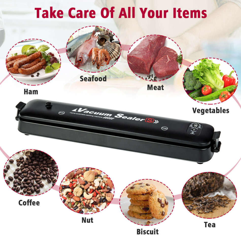 Large Vacuum Sealer - Extends the Freshness of Food