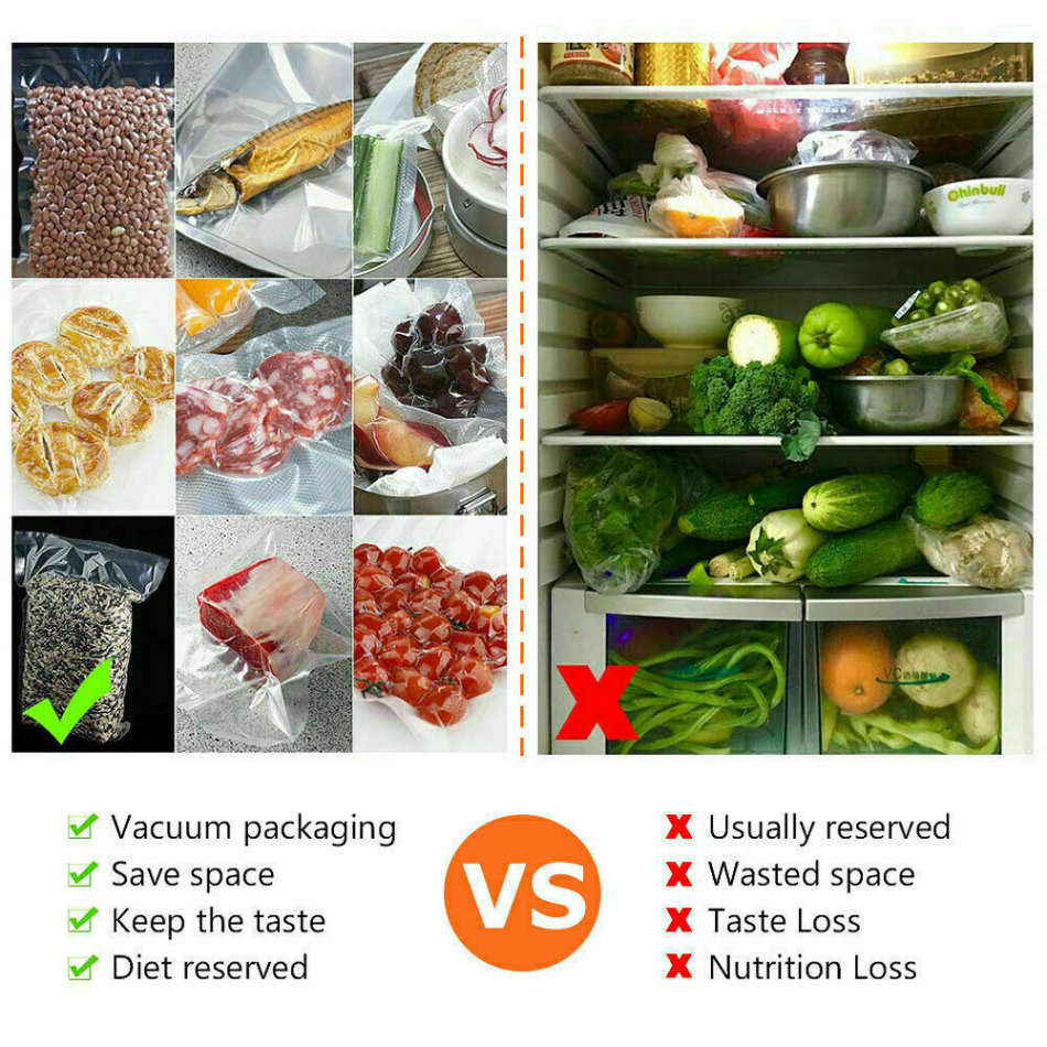 Large Vacuum Sealer - Extends the Freshness of Food