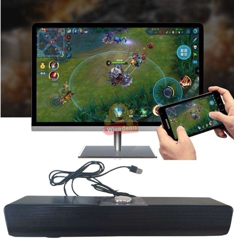 Wireless Bluetooth Sound bar, Support SD Card, USB, AUX, Superb Sound