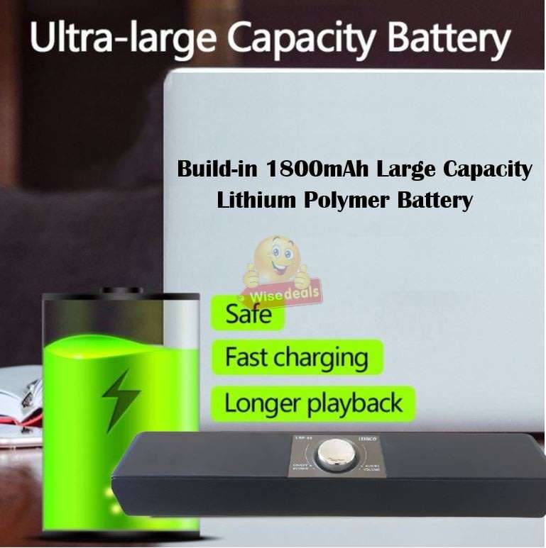 Wireless Bluetooth Sound bar, Support SD Card, USB, AUX, Superb Sound