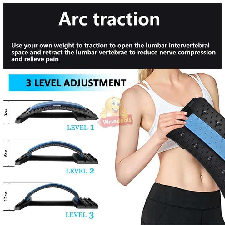 Magic Back Massager Pro Relieves Back Pain, Correct Posture, Promote Blood Circulation etc.