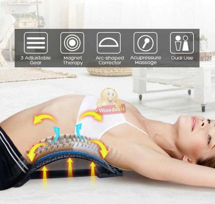 Magic Back Massager Pro Relieves Back Pain, Correct Posture, Promote Blood Circulation etc.
