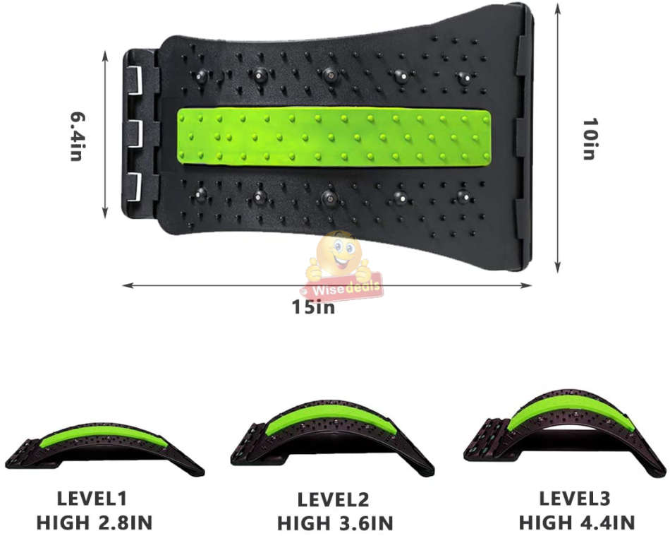 Magic Back Massager Pro Relieves Back Pain, Correct Posture, Promote Blood Circulation etc.