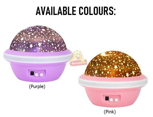 Starry Sky UFO Projector Night Light, Put the Galaxy in your house