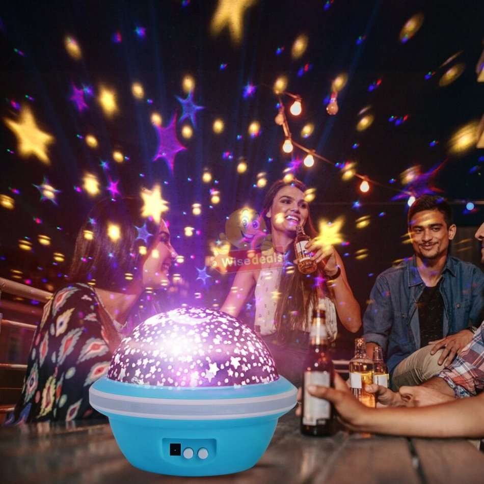 Starry Sky UFO Projector Night Light, Put the Galaxy in your house