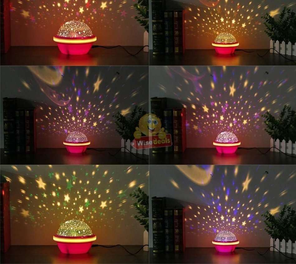 Starry Sky UFO Projector Night Light, Put the Galaxy in your house