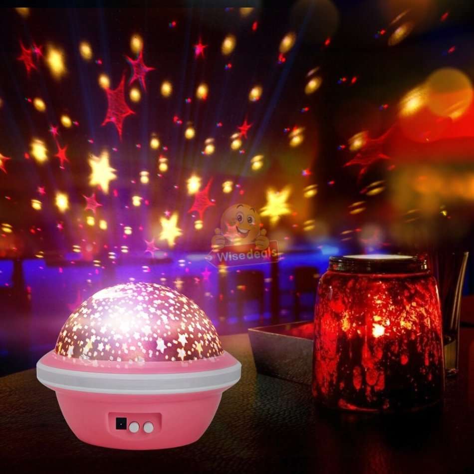 Starry Sky UFO Projector Night Light, Put the Galaxy in your house