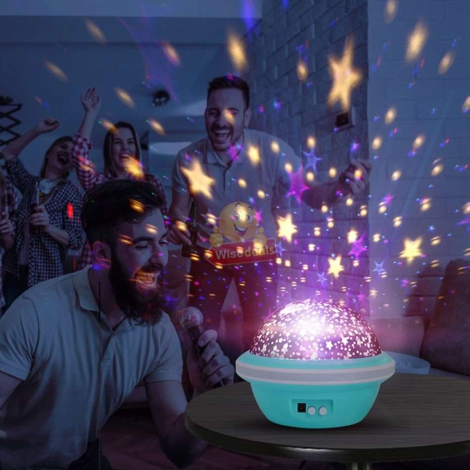 Starry Sky UFO Projector Night Light, Put the Galaxy in your house