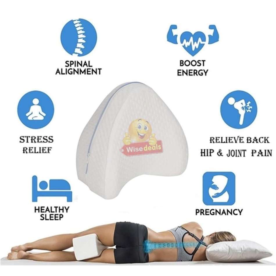 Orthopedic Leg Pillow to Help Reduce Back, Hip, Leg and Knee Pain