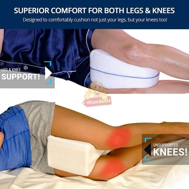 Orthopedic Leg Pillow to Help Reduce Back, Hip, Leg and Knee Pain