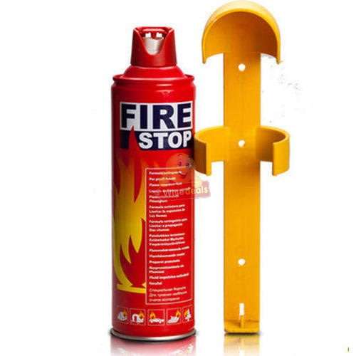500ML Mini Fire Extinguisher with Stand - Perfect for Car, House, Office etc.