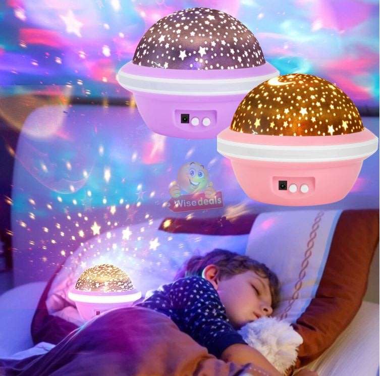 Starry Sky UFO Projector Night Light, Put the Galaxy in your house