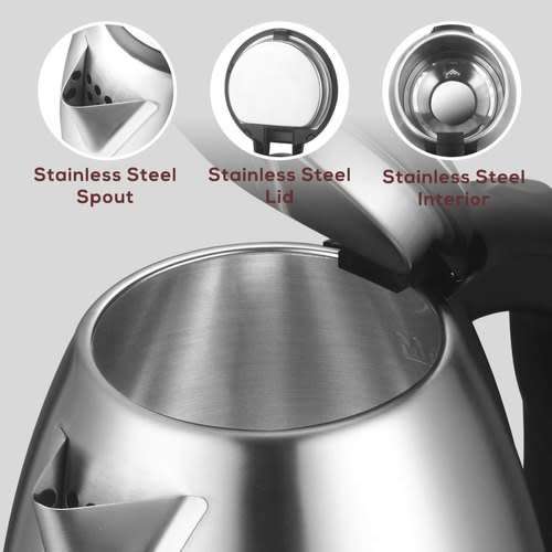 1.8L Stainless Steel Electric Kettle