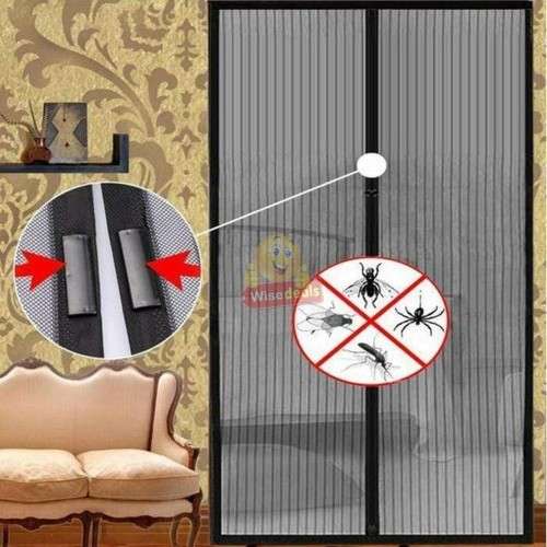 Hands-Free Magnetic Mosquito Screen Door, Keep FRESH AIR in and BUGS OUT!