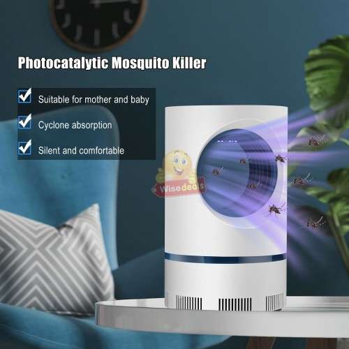 Effective UV Light Mosquito and Insect Killer, powered by USB for Indoor and Outdoor use