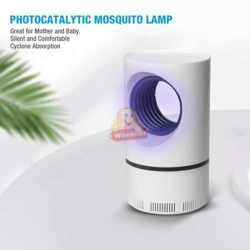 Effective UV Light Mosquito and Insect Killer, powered by USB for Indoor and Outdoor use