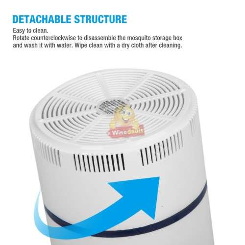 Effective UV Light Mosquito and Insect Killer, powered by USB for Indoor and Outdoor use