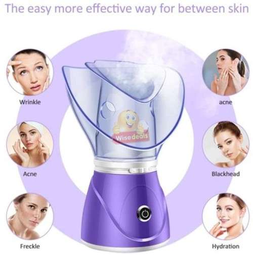 Professional Facial Steamer  Relieves sinuses, Cleanses Pores and more.