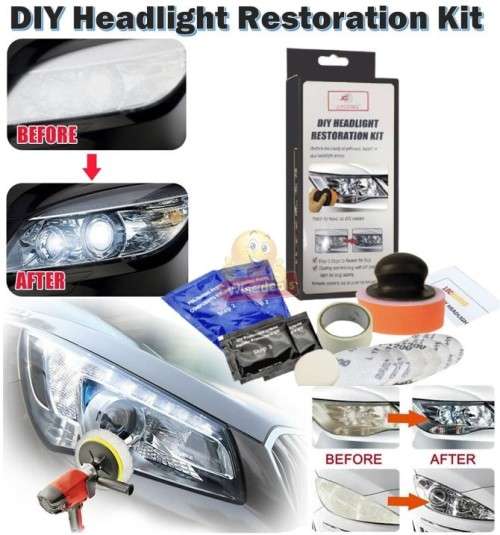 Professional Headlight Restoration Kit