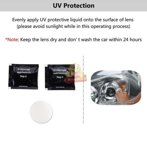 Professional Headlight Restoration Kit