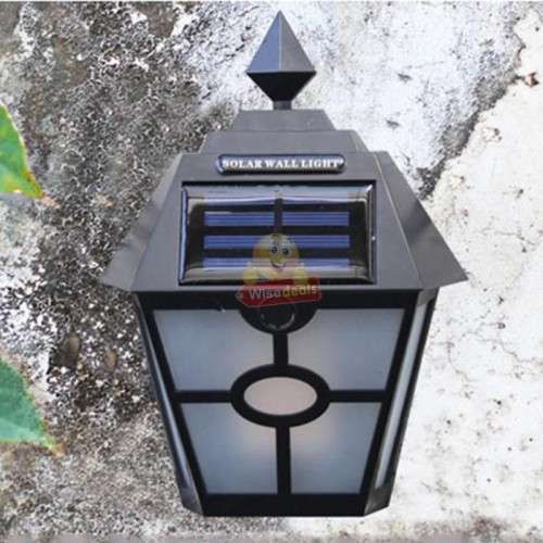 Solar Wall Light with Motion Control and Dim Mode