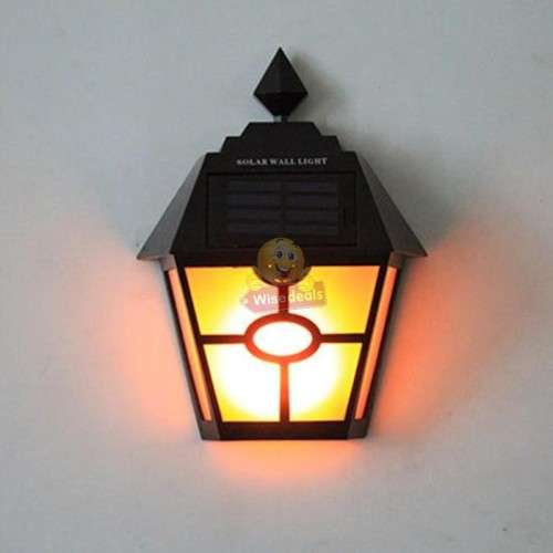 Solar Wall Light with Motion Control and Dim Mode