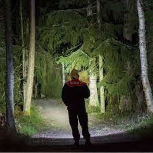 Super Bright 1500 Lumens CREE LED Zoomable Flashlight in Carry Case