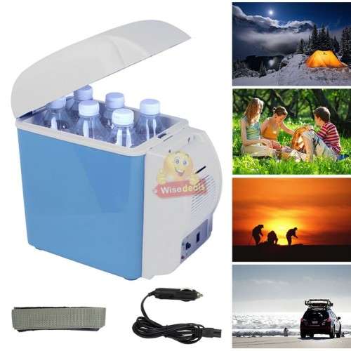 7.5L 12V Cool and Warm Car Freezer, Ideal for Road Trips, Camping, Picnic and more