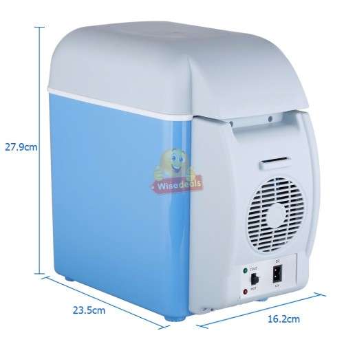 7.5L 12V Cool and Warm Car Freezer, Ideal for Road Trips, Camping, Picnic and more