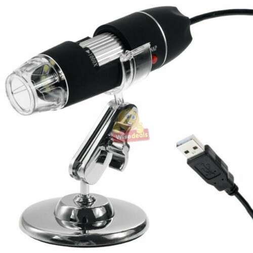 1600X USB Digital Microscope with Metal Stand