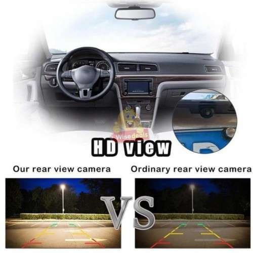 Waterproof HD Rear View Camera  170-degree Wide Viewing Angle