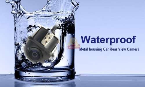Waterproof HD Rear View Camera  170-degree Wide Viewing Angle
