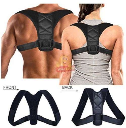 Energizing Posture Support Brace for Better Posture, Cosy and Lightweight