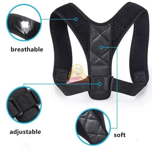 Energizing Posture Support Brace for Better Posture, Cosy and Lightweight
