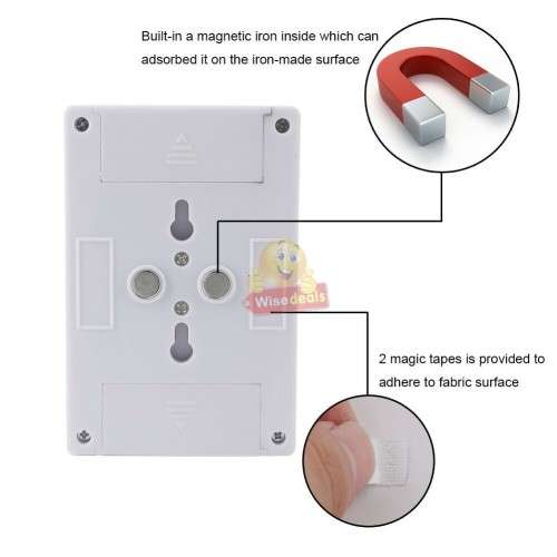 Battery Operated LED Dimmer Switch Light with 3 mounting options