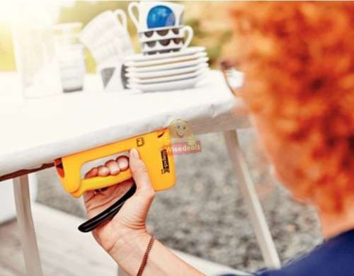 Heavy Duty Staple Gun with 2 boxes of 3 different types of staples