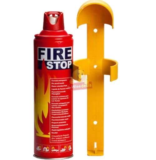 1000ML Mini Fire Extinguisher with Stand - Perfect for Car, House, Office etc.