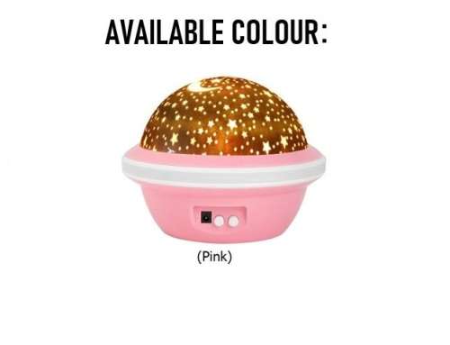 Starry Sky UFO Projector Night Light, Put the Galaxy in your house ONLY PINK AVAILABLE