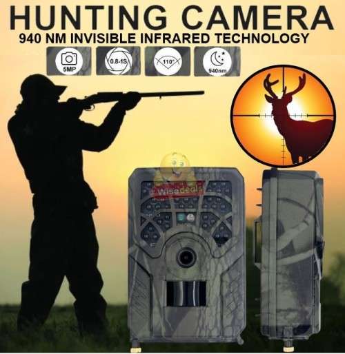 Hunting Camera Clear 5MP pictures and Videos for Indoor and Outdoor use and at home