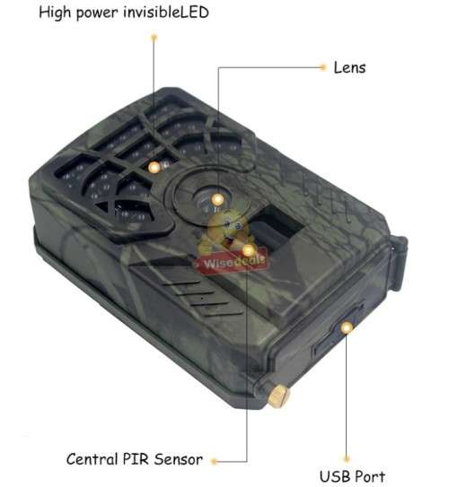 Hunting Camera Clear 5MP pictures and Videos for Indoor and Outdoor use and at home