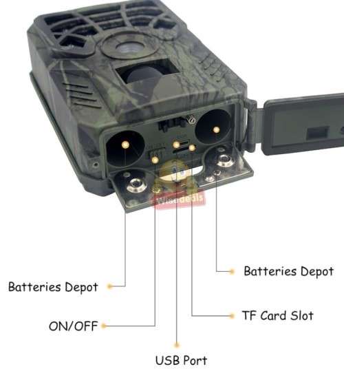 Hunting Camera Clear 5MP pictures and Videos for Indoor and Outdoor use and at home
