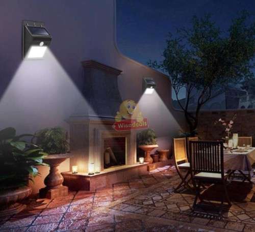 Motion Sensor LED Solar Wall Light with 3 Setting Modes