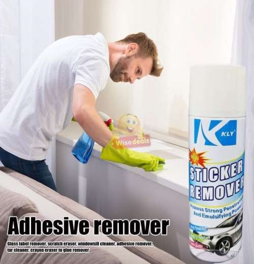 Sticker Remover Spray, Never Struggle again with Messy Sticker Residue