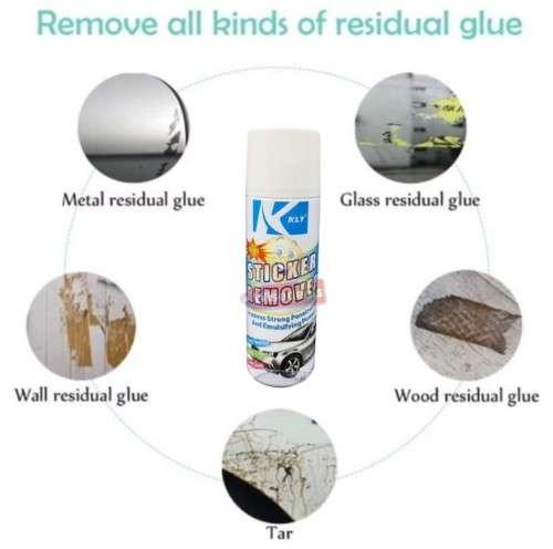 Sticker Remover Spray, Never Struggle again with Messy Sticker Residue
