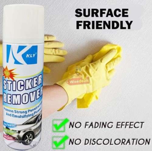 Sticker Remover Spray, Never Struggle again with Messy Sticker Residue