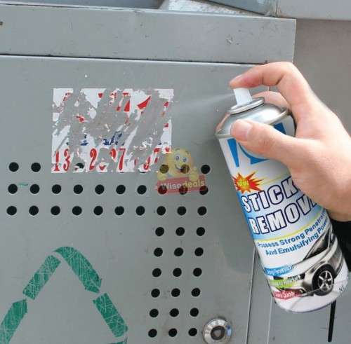 Sticker Remover Spray, Never Struggle again with Messy Sticker Residue