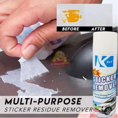 Sticker Remover Spray, Never Struggle again with Messy Sticker Residue