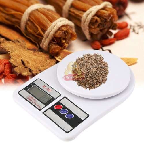 Digital Electric Kitchen Scale with LED Display