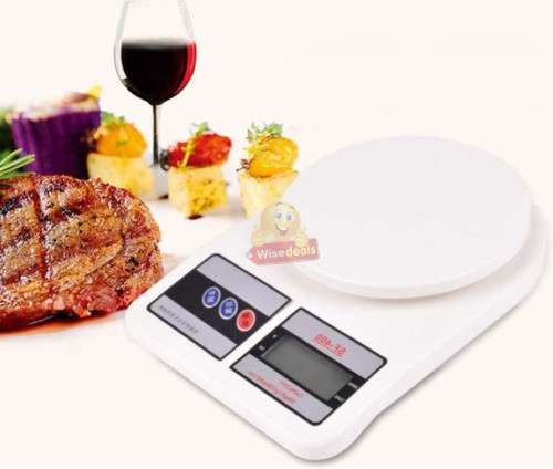 Digital Electric Kitchen Scale with LED Display