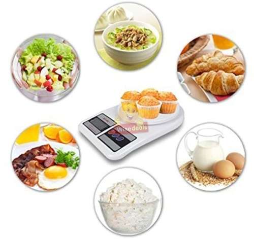 Digital Electric Kitchen Scale with LED Display